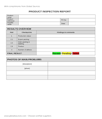 Report templates in excel word report templates. Free 9 Inspection Report Forms In Ms Word Pdf