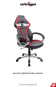 Der Racing Burostuhl Zaraza Von Xora Vereint Ergonomie Und Design Burostuhl Kaufen Burostuhl Stuhle