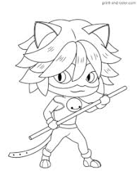 Miraculous Tales Of Ladybug Cat Noir Coloring Pages Print And Color Com Ladybug Coloring Page Coloring Pages Cute Coloring Pages