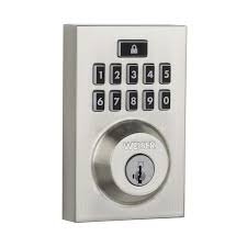 ansi a117.1, ansi grade 2. Weiser San Clemente Halifax Smartkey Keyed Entry Handleset Satin Nickel Lowe S Canada