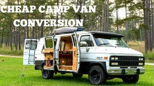 Chevy express with seating for 7 passengers, keyless/power locks doors: Cheap Camping Van Conversion Chevy G20 Diy Youtube