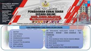 Pilih kotak pembayaran cukai tanah secara online (fpx) atau Cara Pembayaran Cukai Pejabat Tanah Dan Jajahan Bachok Facebook