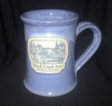 Deneen Pottery Back Creek Inn Solomons Island Md Mug Wisteria Oos Mugs Solomons Pottery