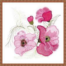 You may enlarge them for larger scale flowers. Bfc1573 Large Floral Applique