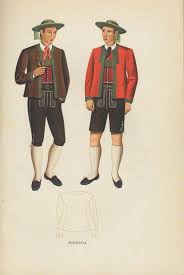 Tirol Pustertal Volkstracht Traditionelle Kleider Trachtenhut