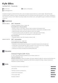 Paramedic Emt Resume Examples And 25 Writing Tips