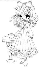 Traditionnal Art Ink Other Rozen Maiden Kanaria Belong To Peach Pit She S A Character Form Roze Chibi Coloring Pages Cool Coloring Pages Coloring Pages