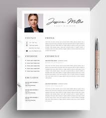 Professional Resume Template Cv Template Editable In Ms Word Etsy In 2020 Resume Template Professional Resume Template Cv Template
