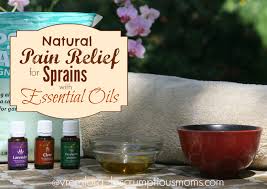 sprains with essential oils