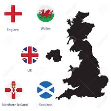 The united kingdom of great britain and northern ireland is the official name of the state which is sometimes referred to as great britain or britain most of the mountainous parts of the uk including much of scotland, wales. Raster Illustration Round Flags Of Uk England Scotland Wales Stock Photo Picture And Royalty Free Image Image 87111555