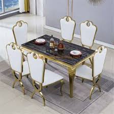 Lampsplus.com has been visited by 100k+ users in the past month China Modern Luxury Gold Stainless Steel Frame Marble Dining Table For Home Restaurant Furniture Set China Rectangle Table White Cake Table