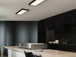 Led Deckenleuchten Rechteckig Schwarz Rahmen Kueche Weiss Tisch Schwarz Schrank Stuhl Up Vibia Deckenleuchten Kuche Schwarz Design Lampen