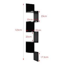 Retrouvez un large choix de marques et de références etagère comparez et achetez des etagères d'angle pas cher avec shopalike. Marque Generique Etagere Murale Noir Etagere De Coin Meuble Etagere D Angle Murale 20 20 120 Cm Etageres Rue Du Commerce