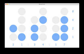 Image result for binary clock