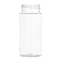 4 oz Round PET Plastic Jars - Clear
