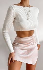 Mustering Confidence Knit Top In Ivory Showpo In 2020 Fashion Inspo Outfits Comfy Casual Outfits Cute Casual Outfits