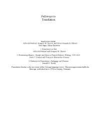 Students how to write a love/friendship letter or valentine in spanish. Pathways To Translation Pdf Translations Curriculum