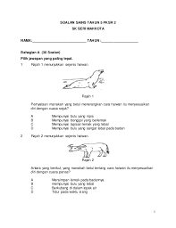 Kertas soalan pt3 sebenar 2019 sedans, kertas soalan pt3 sebenar 2019 suvs, kertas soalan pt3 sebenar 2019 tax. Soalan Sains Tahun 5 Pksr 2 Kssr