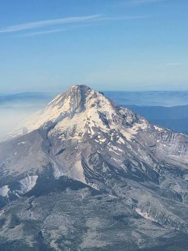 Mt. Shasta is incredible. It rises to over 14,000 feet but it's the vertical rise off the valley floor that makes it so unique. Standing alone, you can see it for miles