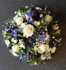 In the specific case of funeral flowers, however, the time of delivery is critical. White And Blue Funeral Posy Buy Online Or Call 01206 843461