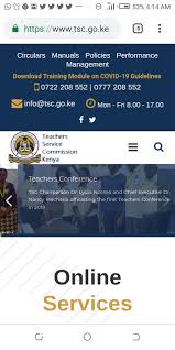 The postal address of teachers service commission is private bag 00100, nairobi. Www Tsc Go Ke Online Tsc Tpad Registration Login How To Use Tpad System Ralingo Visit The Tsc Go Ke Website And At The Main Menu Top Hover On Online Services Watch The Dropdown And