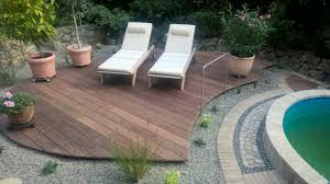 Holzterrasse Pool Gartengestaltung Holzterrasse Garten Design Gartengestaltung