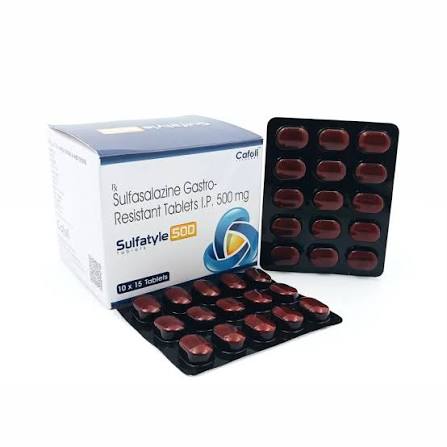 Sulfasalazine (500mg) – Sulfatyle 500 Tablet