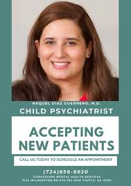 Dr. Raquel Diaz Guerrero joins the CMHS psychiatric team in New Castle, PA