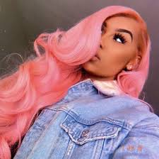 Black And Pink Wig Short Beautiful Hairstyles Wigs For Black Women Lace Front Wigs Human Hair Wigs Etc In 2020 Wig Hairstyles Hair Laid Faded Pink Hair