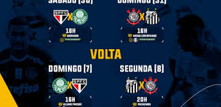 O destaque das quartas de final é o jogo entre red bull bragantino e corinthians, pois desta vez os papéis se inverteram e o favorito será o time de bragança paulista. Paulistao Santos E Corinthians Farao Jogo De Volta Na Segunda Veja As Datas Da Semi