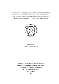 Latihan soal materi termokimia kelas 11 sma ma ini untuk membantu belajar peserta didik dalam memahami materi kimia tentang termokimia. Doc Ptk Penggunaan Lkpd Tai Berbantu Lab Virtual Revisi Gerry Manuk Academia Edu