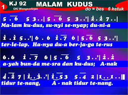 Anak tidur tenang, anak tidur tenang. Kidungonline Com Kj 092 Malam Kudus