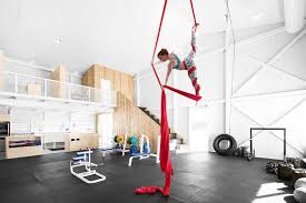 Microclimat Builds La Taule Training Center In Waterloo Canada Architecture Design Fitness Center