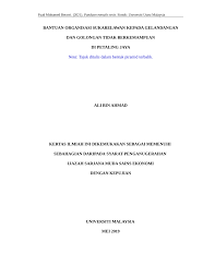 A) bab pengenalan b) bab tinjauan literatur c) bab metodologi d) bab dapatan kajian e) bab perbincangan, kesimpulan dan cadangan *tertakluk kepada topik dan bidang kajian. Pdf Fuad Mohamed Berawi 2019 Panduan Menulis Tesis