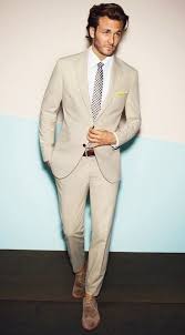 Do brown shoes go with everything? Summer Wedding Attire For Men Made Easy Wedding Suits Men Well Dressed Men Khaki Suits
