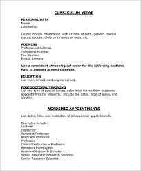 It is the standard representation of credentials within academia. Free 7 Sample Medical Cv Templates In Pdf