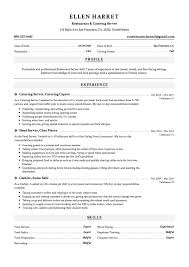 Select a great resume font to use, one that's easily legible for any reader. Server Resume Writing Guide 17 Examples Free Downloads 2020