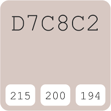 Save $1.00 on all peel and stick paint samples! D7c8c2 Hex Color Code Rgb And Paints