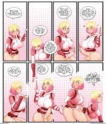 Futa Gwenpool breaks the 4th wall