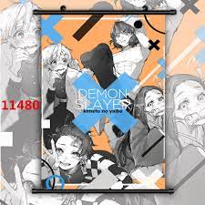 Kimetsu no Yaiba Demon Slayer Kochou Shinobu Kanroji Mitsuri Anime Manga HD  Print Wall Poster Scroll