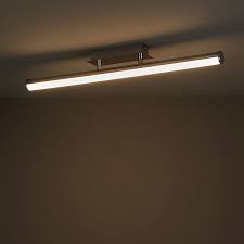 tubula chrome effect ceiling light