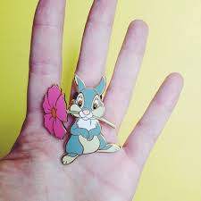 Eleonore Bridge On Instagram Pin Of The Day Thumper Panpan In French Disney Pins Trading Disneyland Pins Disney Outfits