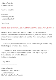 Maybe you would like to learn more about one of these? Contoh Surat Berhenti Kerja 24 Jam Download Contoh Surat