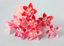 Diy Fleurs En Origami Bouquet De Fleurs Origami Fleurs En Origami Origami Facile