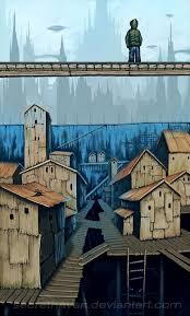 21 Visions Artistiques Des Villes Du Futur En 2020 Ville Futuriste Paysage Futuriste Artiste