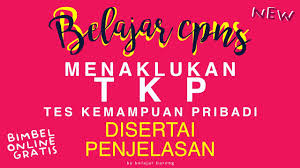 Documents similar to contoh soal hots cpns paket 1 2019.pdf. Full Pembahasan Tes Kemampuan Pribadi Tkp Pembahasan Soal Cpns 2019 2020 Youtube