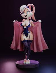 Sexy Lola bunny - Looney Tunes 3D-printmodel in Figurines 3DExport