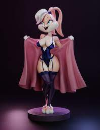 Sexy Lola bunny - Looney Tunes 3D Принт Модель in Статуэтки 3DExport