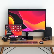 Setup Ipad Pro One Pixel Unlimited Computer Accessories Trading Afford Ipad Desk Apple Computer Laptop Desktop Setup