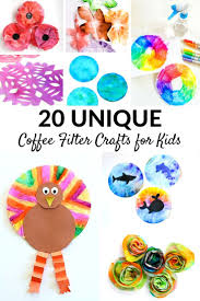 Best Coffee Filter Crafts For Kids Fantastic Fun Learning Coffee Filter Crafts Coffee Filter Art Projects Coffee Filter Art